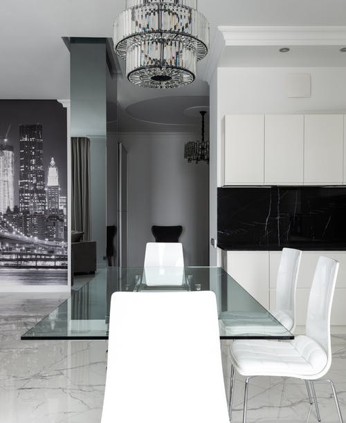 Design interior living+bucatarie